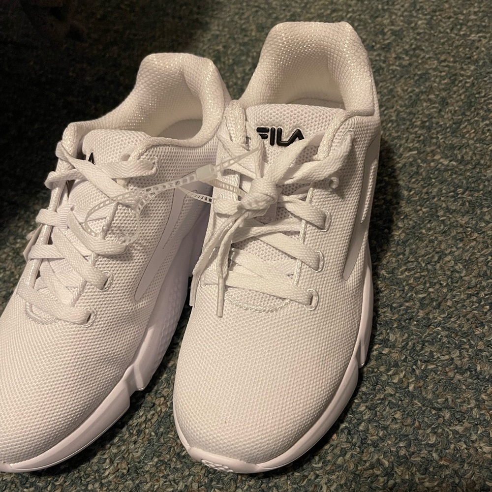 White Fila Sneakers